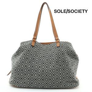 Sole Society Weekender Tote Oversized Purse Shoulder Bag 12x16x8.5 Inches